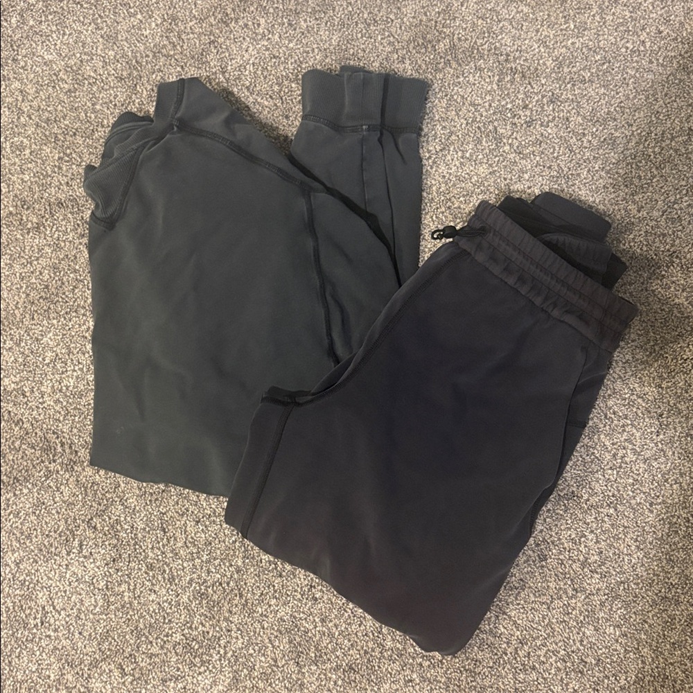 Lululemon Athletica Gray Dye jogger set